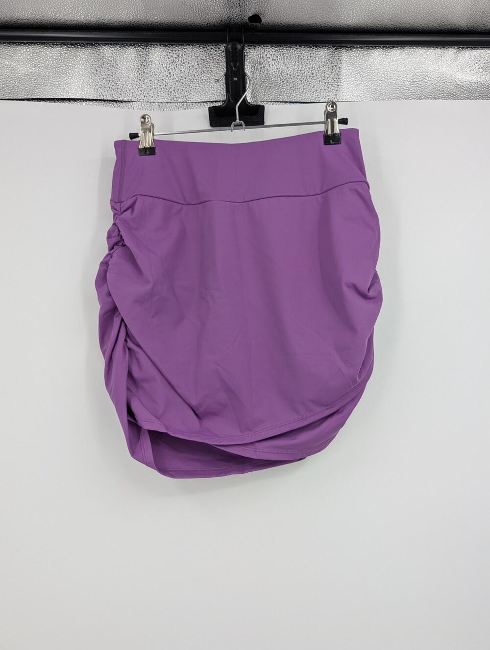 NWT Halara Medium High Waisted Bodycon Pocket 2-in-1 Mini Ruched Casual Skirt